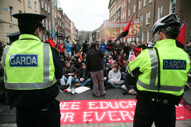 Student Protest // Dublin